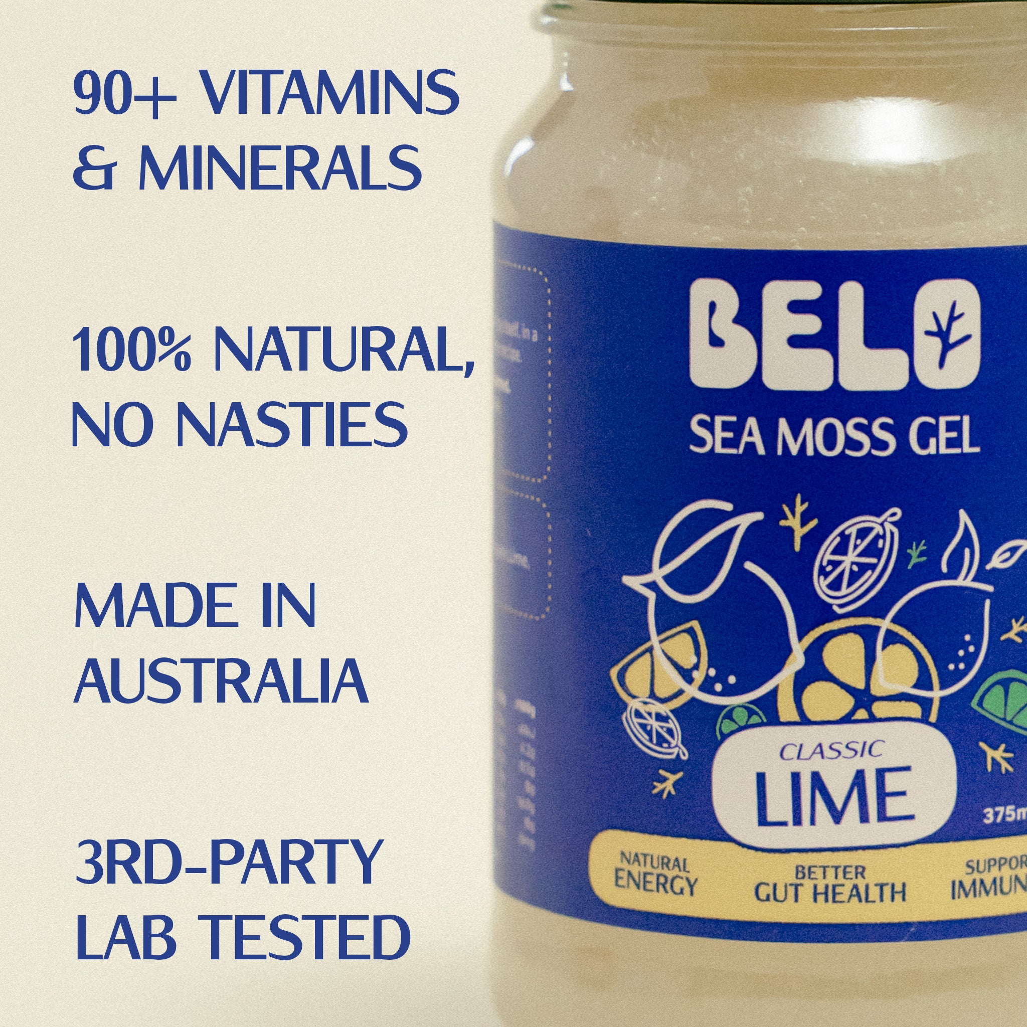 Belo Sea Moss Gel - Classic Lime