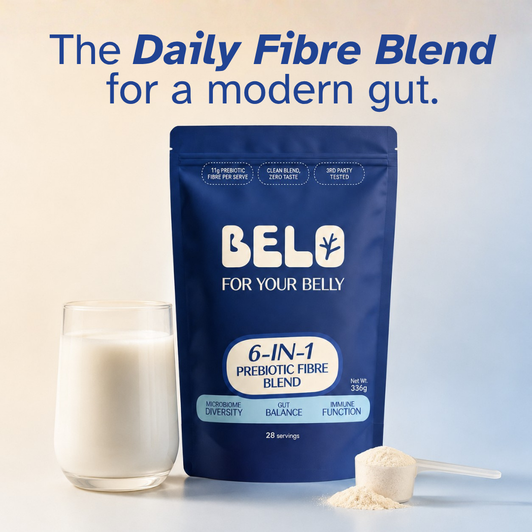 Belo 6-in-1 Prebiotic Fibre Powder | 11 g Per Serve