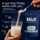 Belo 6-in-1 Prebiotic Fibre Powder | 11 g Per Serve