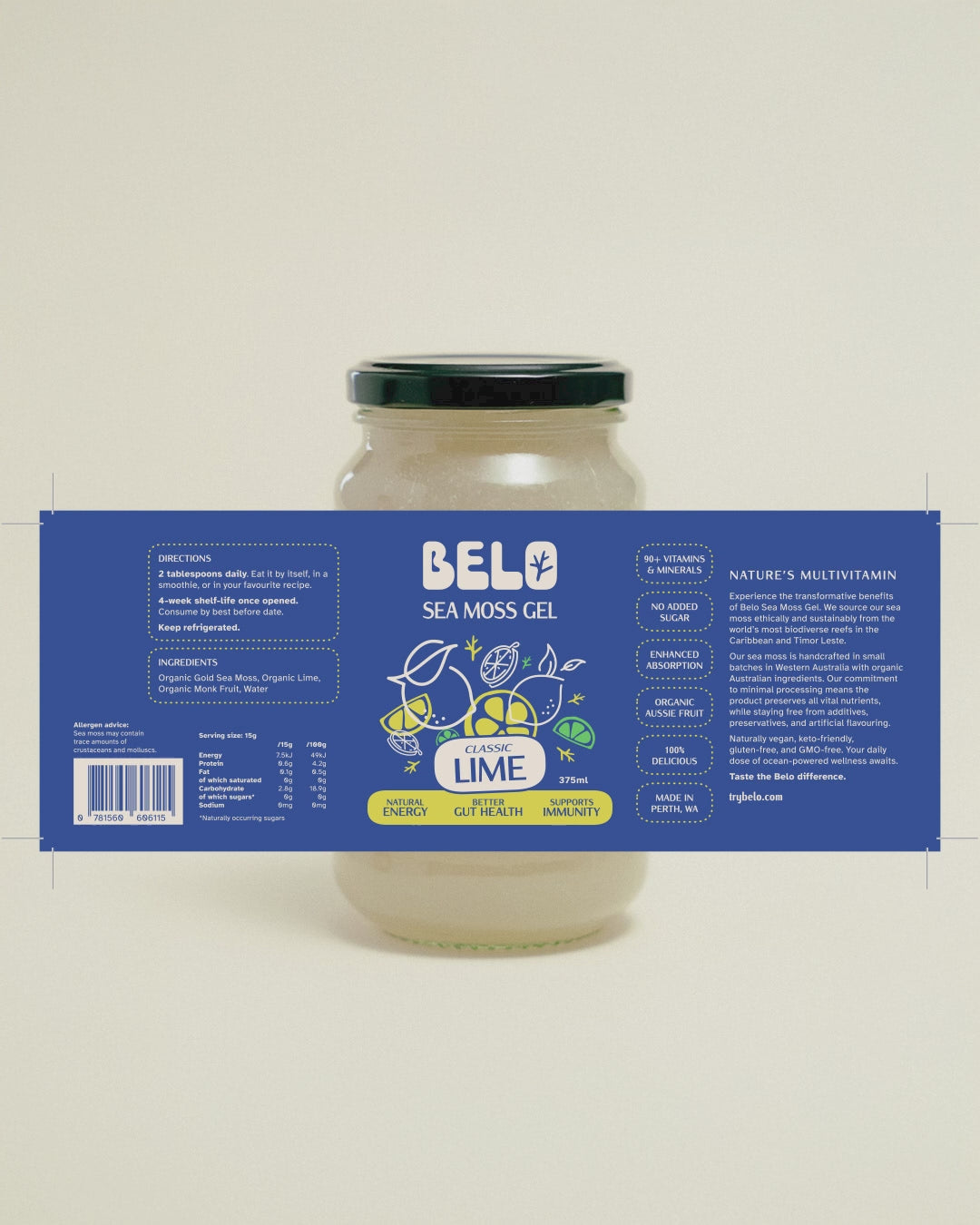 Belo Sea Moss Gel - Starter Pack